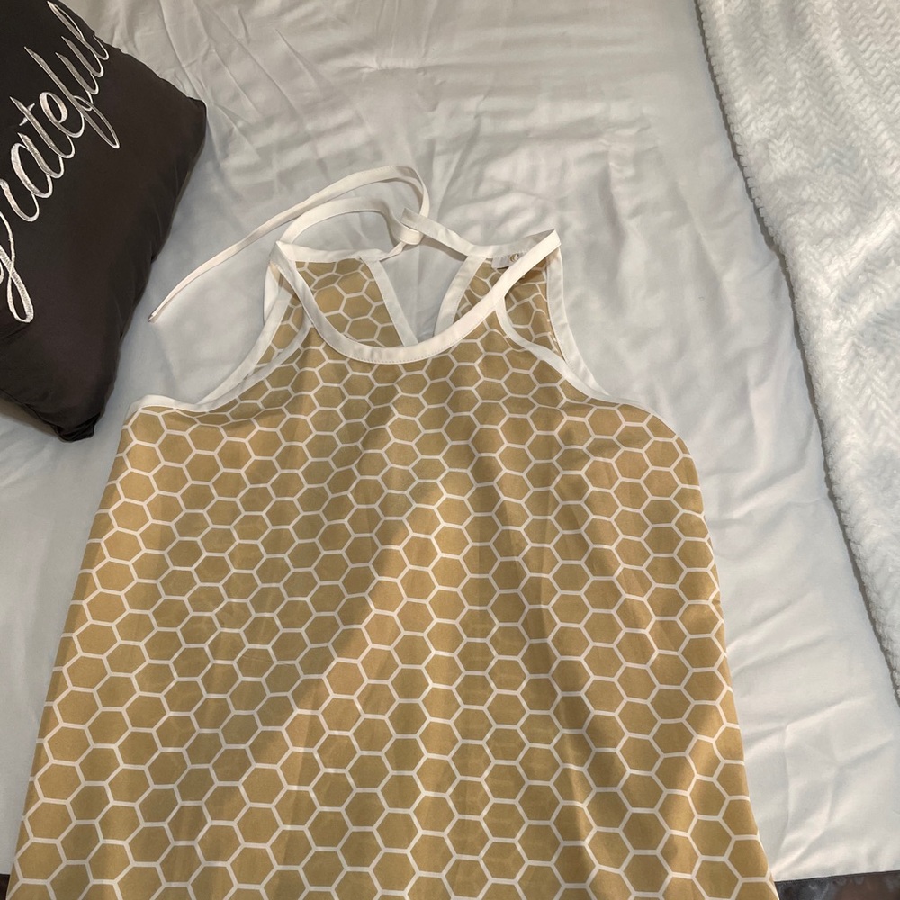 Yellow blouse